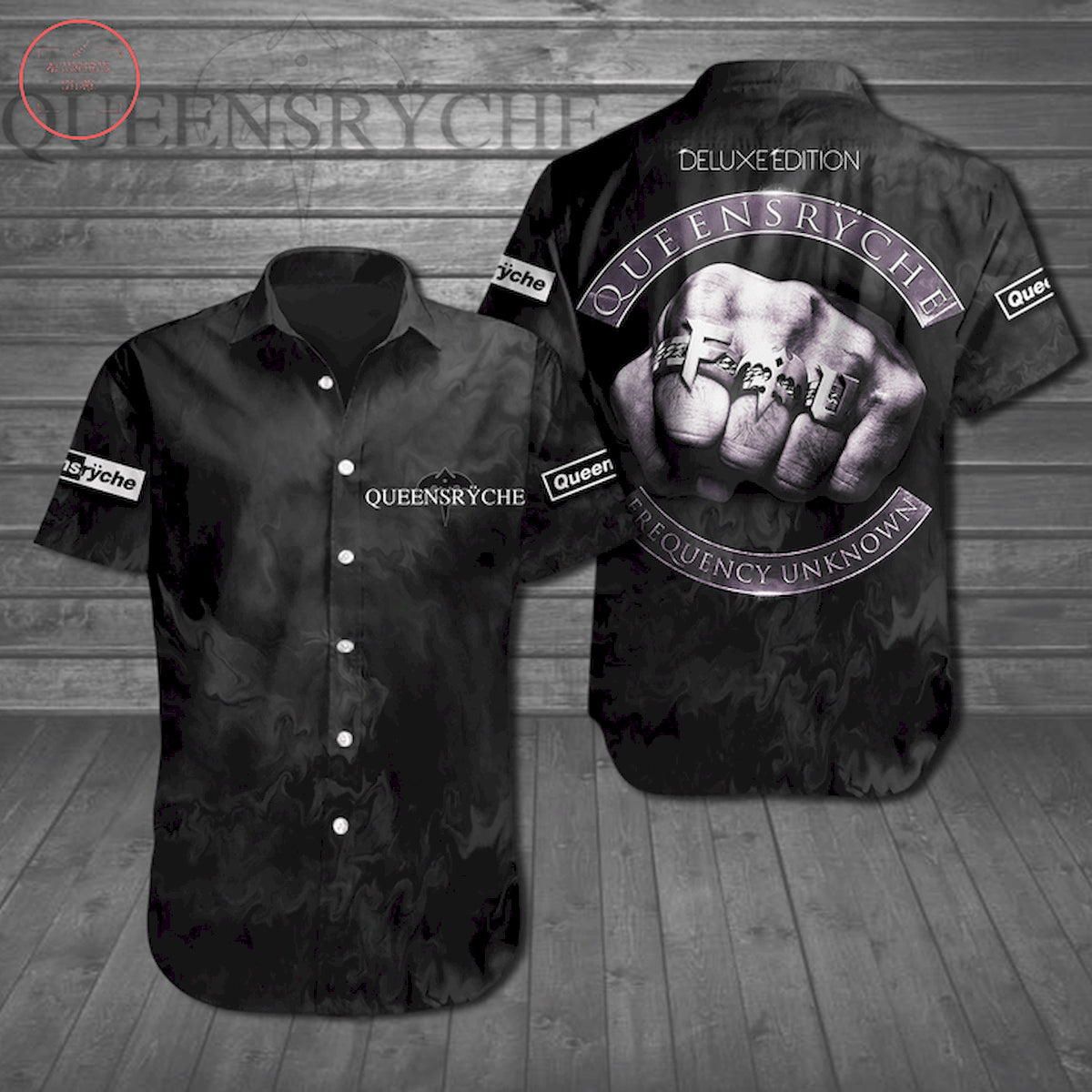 Queensryche Frequency Unknown Hawaiian Shirt