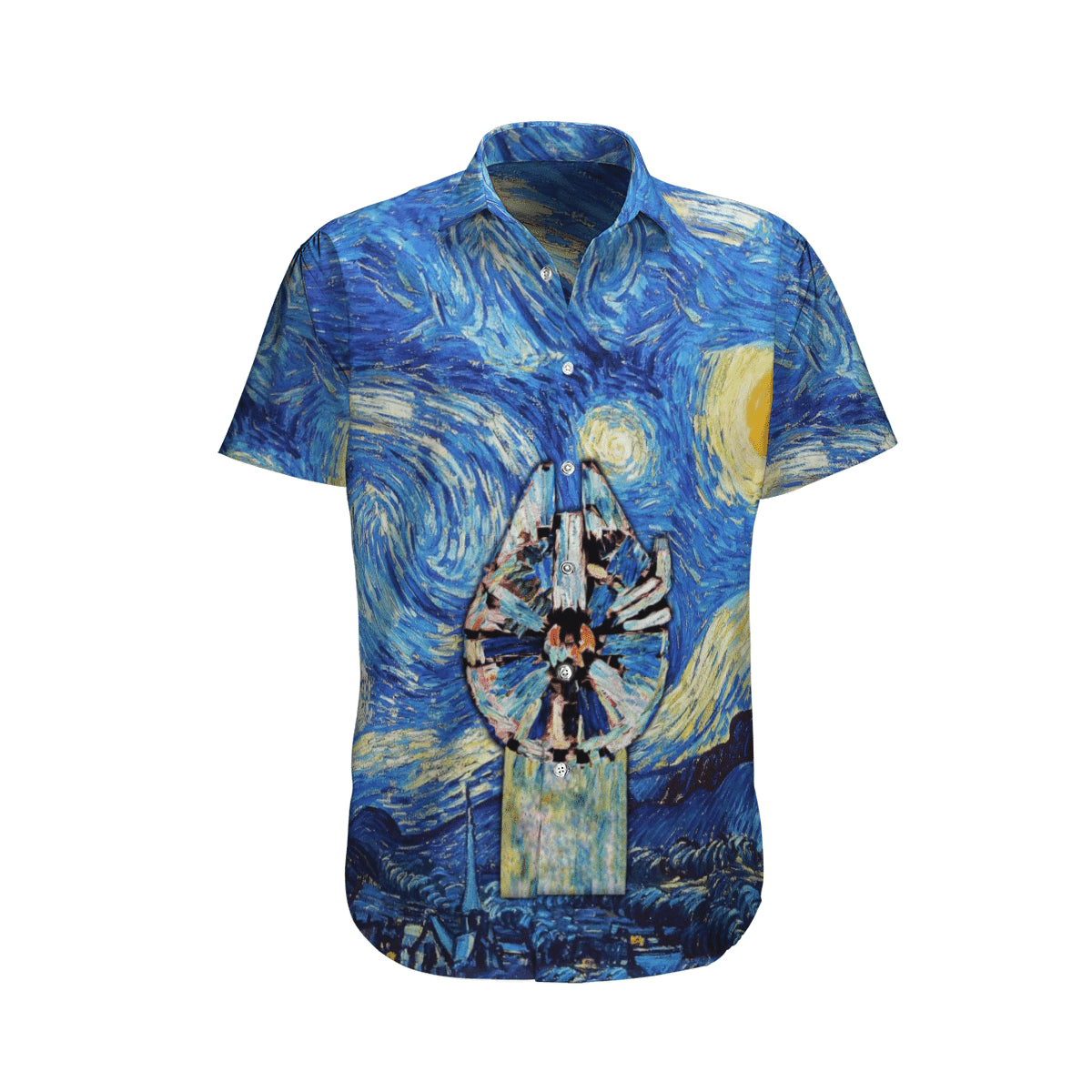 S Oil Paint Hawaiian Shirt Beach Outfit Summer