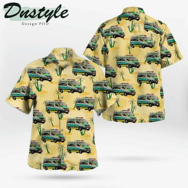 Sa Ambulance Service Mercedes Benz Ser Hawaiian Shirt