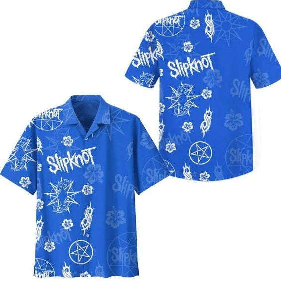 Slipknot Hawaiian Shirt Outfit Summer Beach