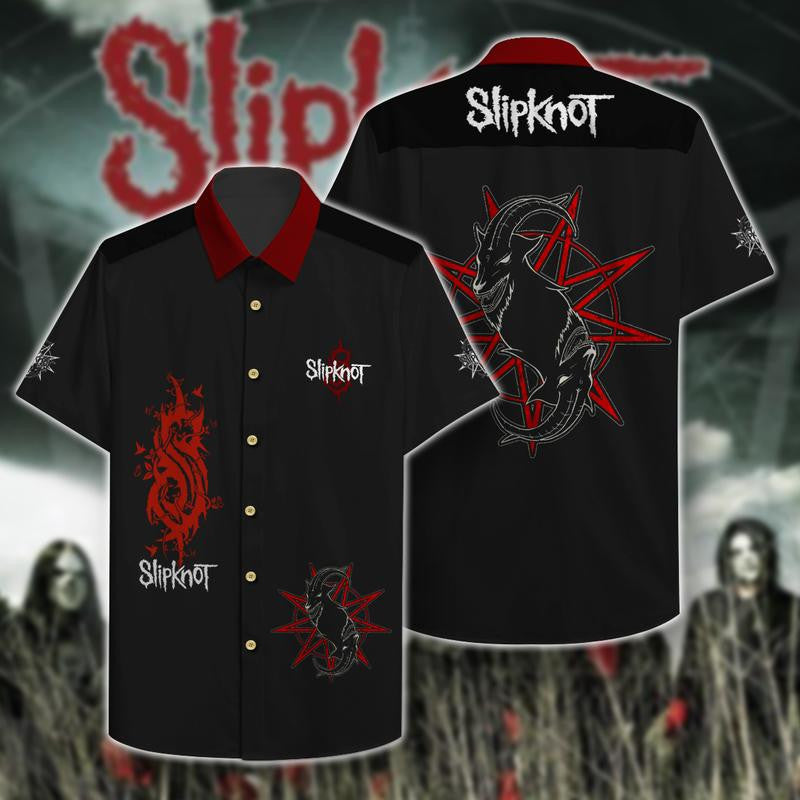 Slipknot V2 Hawaiian Shirt Beach Outfit Summer