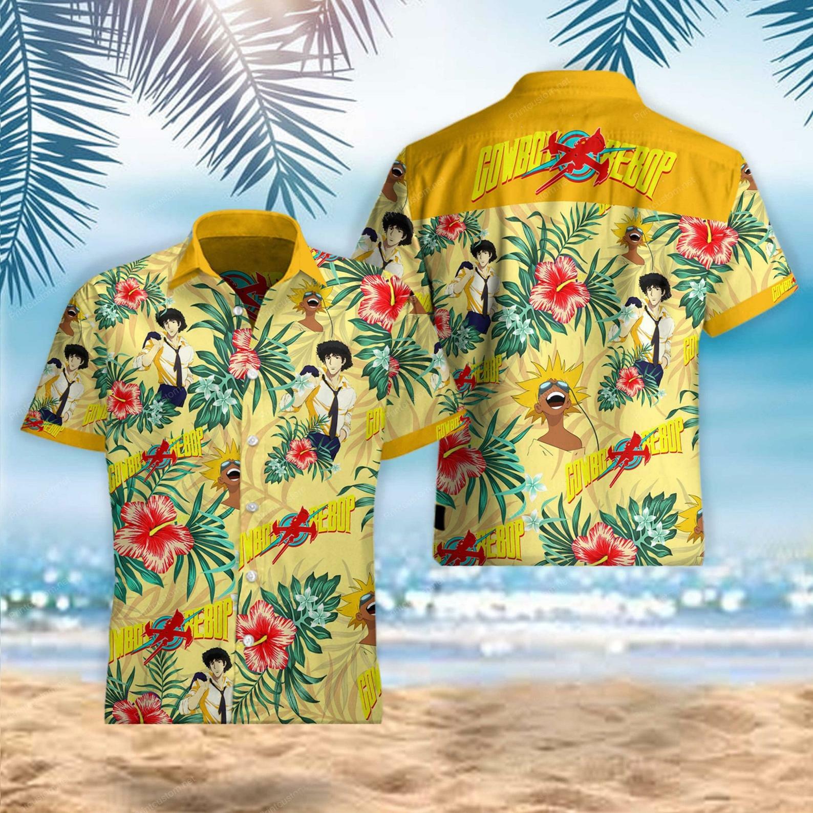 Spike Spiegel For Men Cowboy Bebop Fan S Hawaiian Shirt