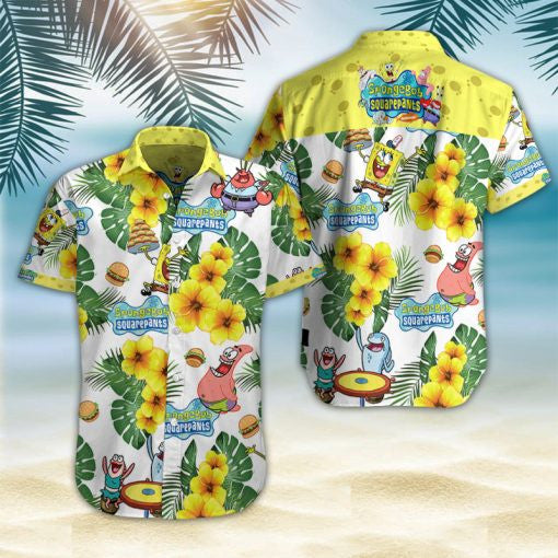 Spongebob Squarepants Hawaiian Shirt