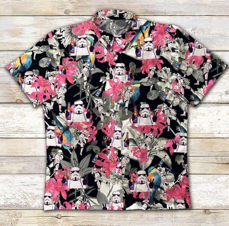 Stormtrooper Tropical And Hawaiian Shirt