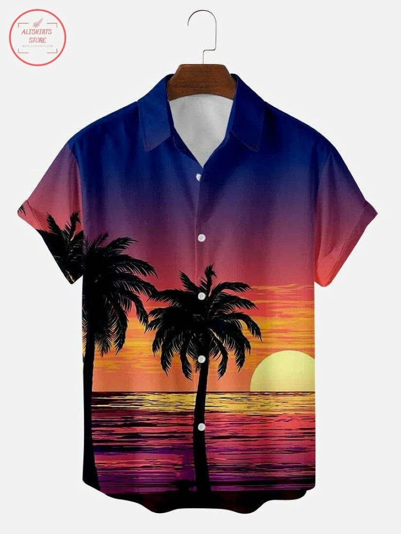 Sunset Today Hawaiian Shirt Outfit Beach Summer