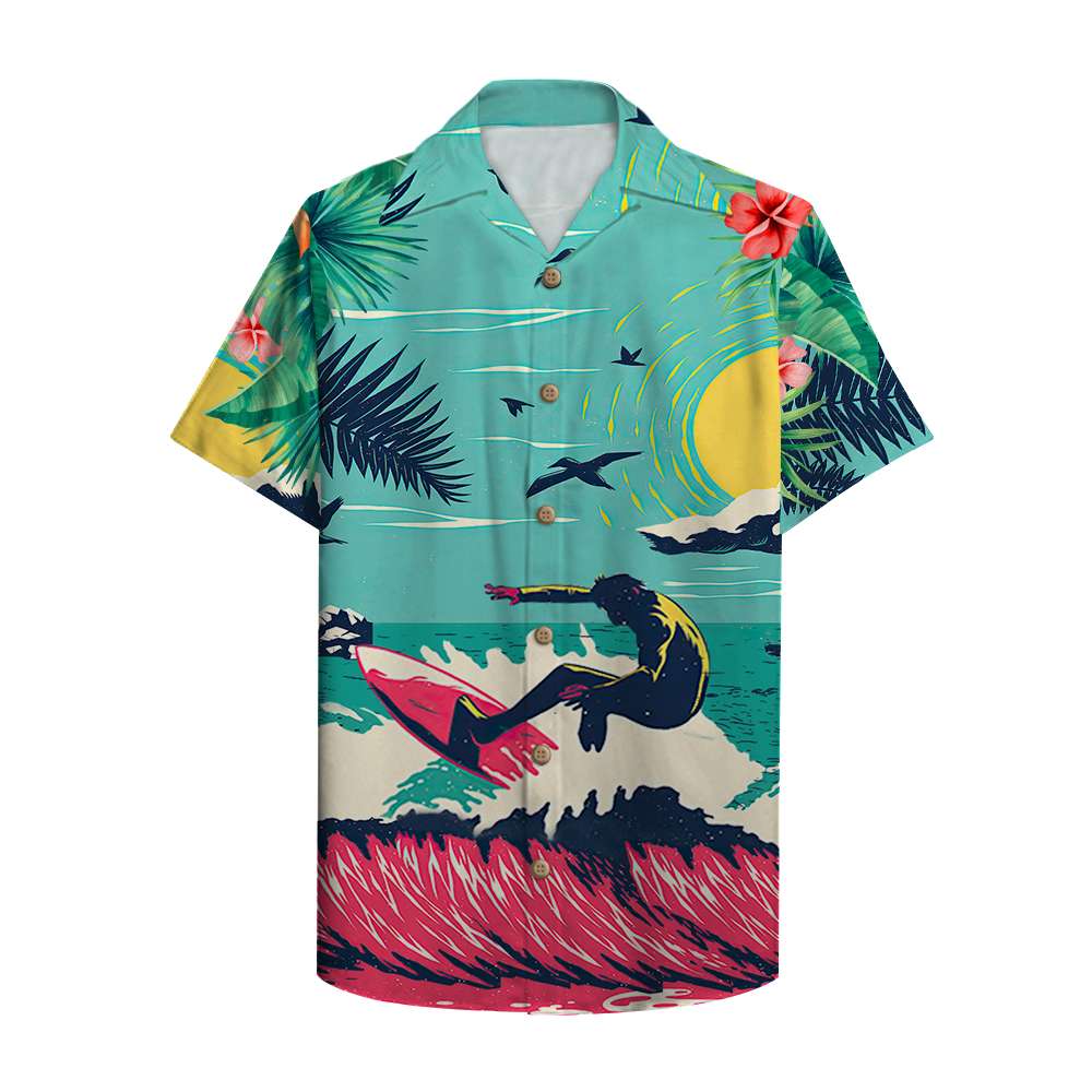 Surfing May The Waves Be Good Where You Are Custom Hawaiian Shirt