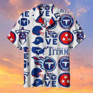 Tennessee Titans Hawaiian Shirt Summer Outfit Beach