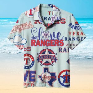 Texas Rangers (Baseball Team) Hawaiian Shirt