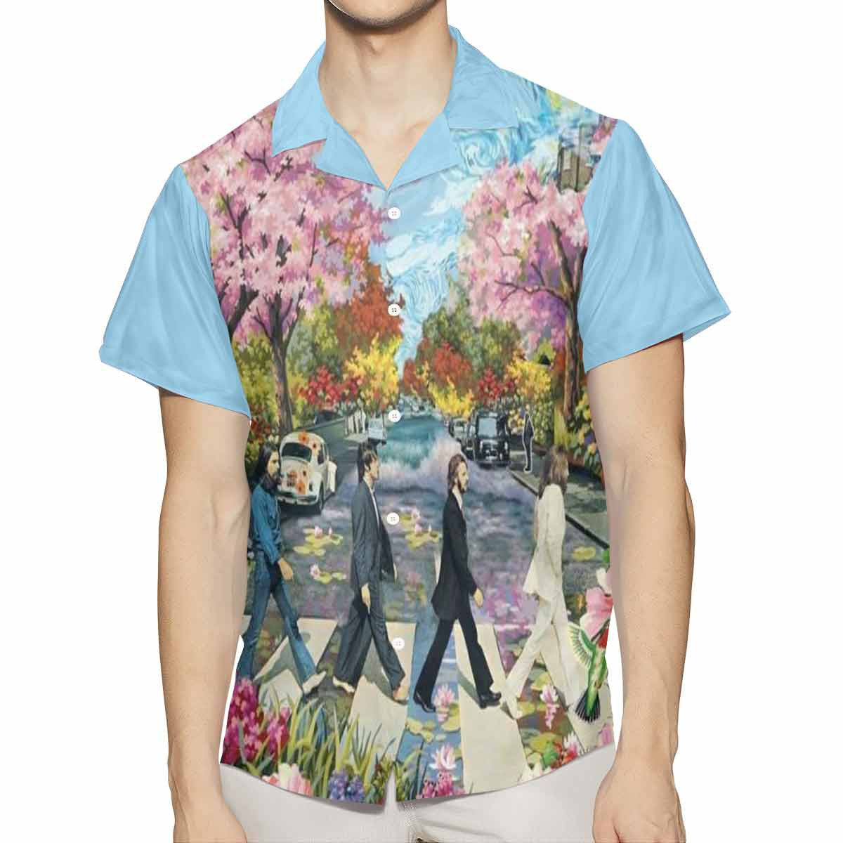 The Beatles Abbey Road Hawaiian Shirt