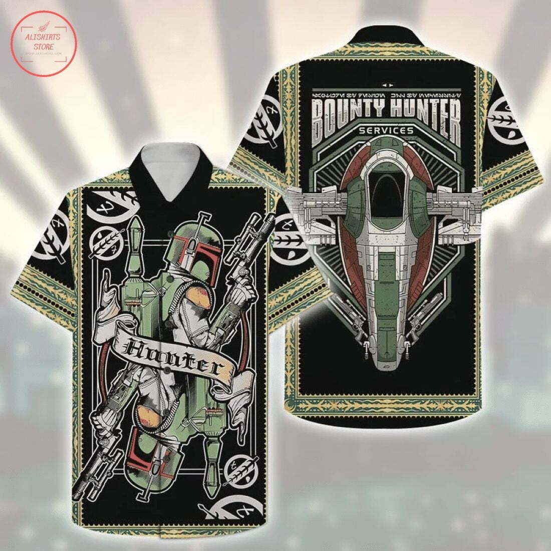 The Bounty Hunter Hawaiian Shirt Outfit Summer Beach