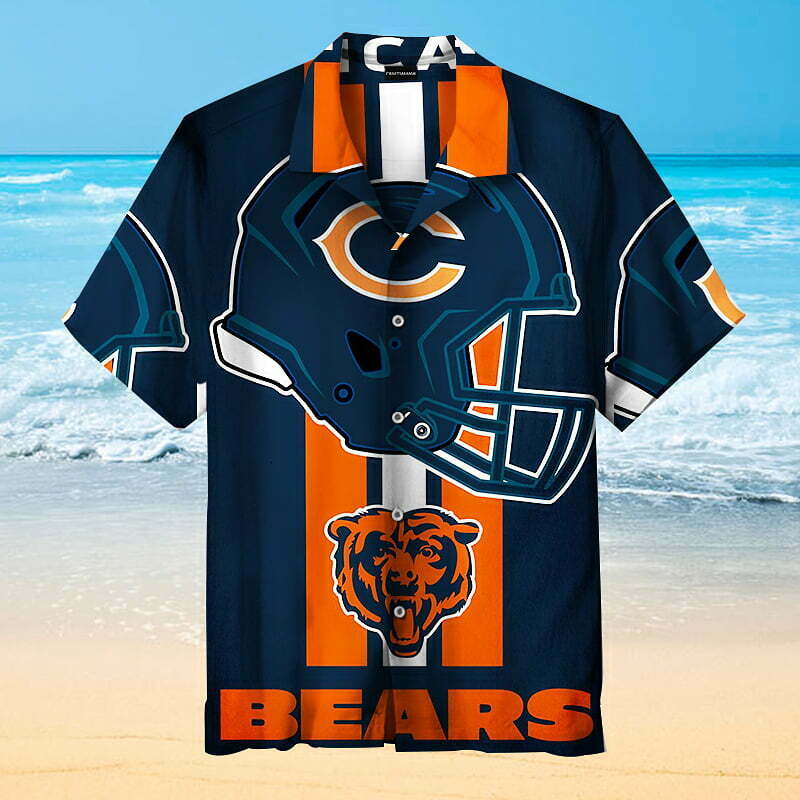 The Chicago Bears Rugby Hawaiian Shirt