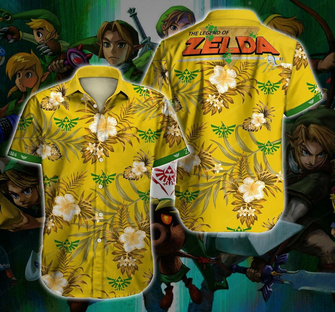 The Legend Of Zelda Tropical S Hawaiian Shirt