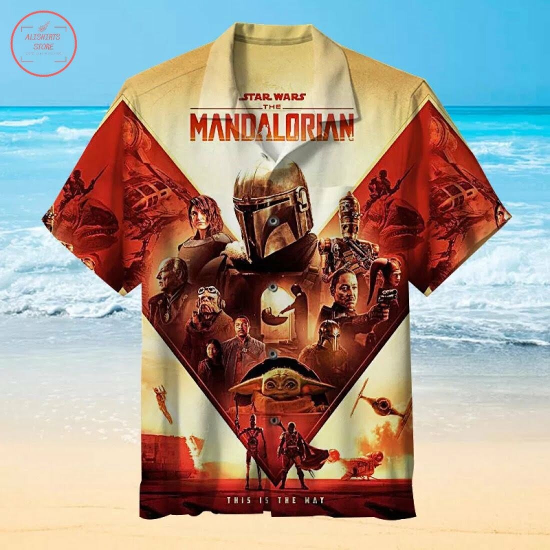 The Mandalorian Hawaiian Shirt Summer Beach Outfit