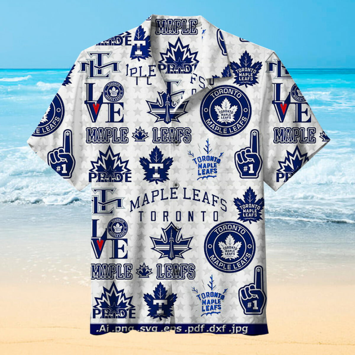 Toronto Maple Leaf Hawaiian Shirt