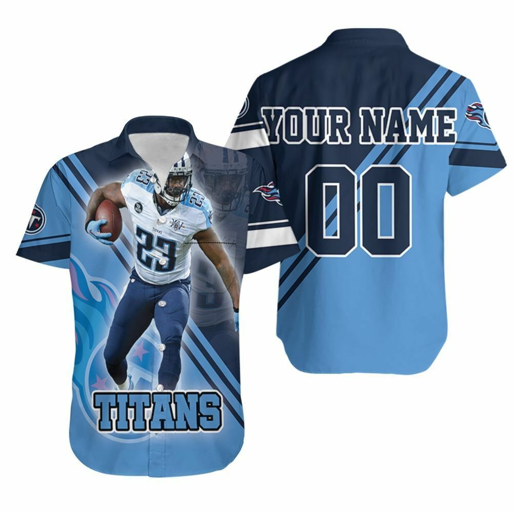 Tye Smith 23 Tennessee Titans Afc Division Personalized Hawaiian Shirt