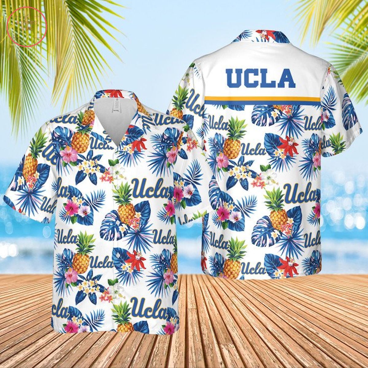 Ucla Bruins Basketball Hawaiian Shirt