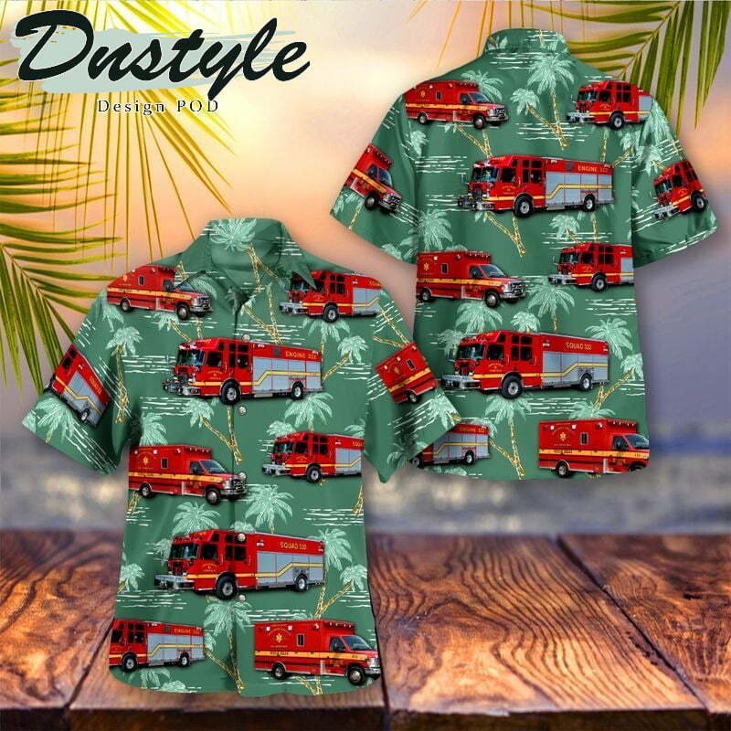 Union Grove Racine County Wisconsin Union Grove Yorkville Fire Department Hawaiian Shirt