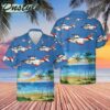 Us Navy North American T2C Buckeye Hawaiian Shirt