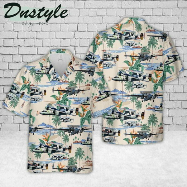 Us Navy Northrop Grumman E2 Hawkeye Hawaiian Shirt