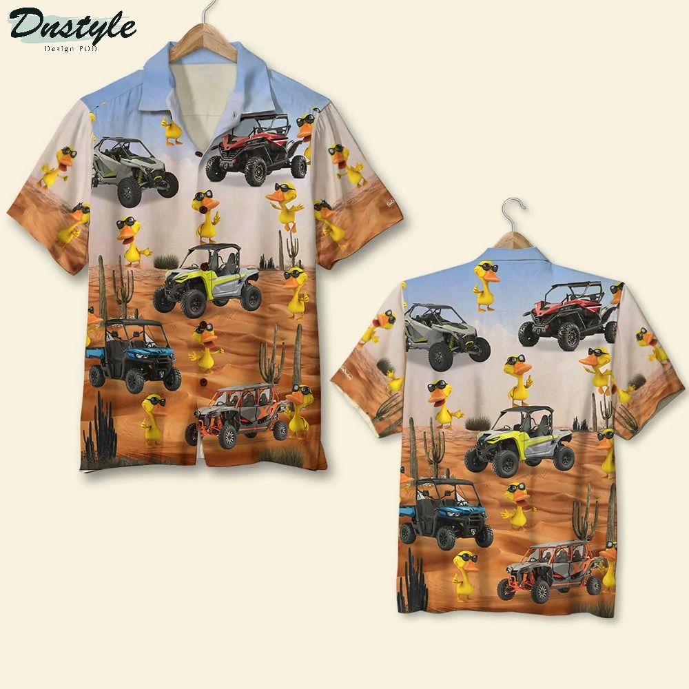 Utv Duck Desert Hawaiian Shirt Outfit Summer Beach