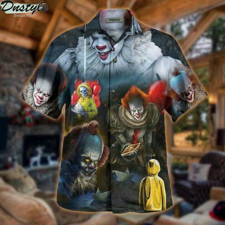 We All Float Down Here Pennywise Hawaiian Shirt