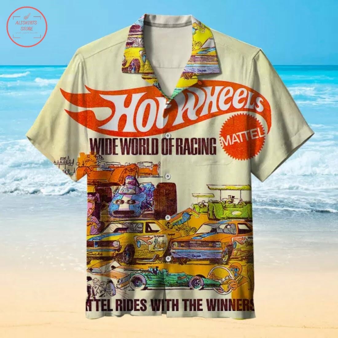 Wheels Hawaiian Shirt Summer Beach Outfit