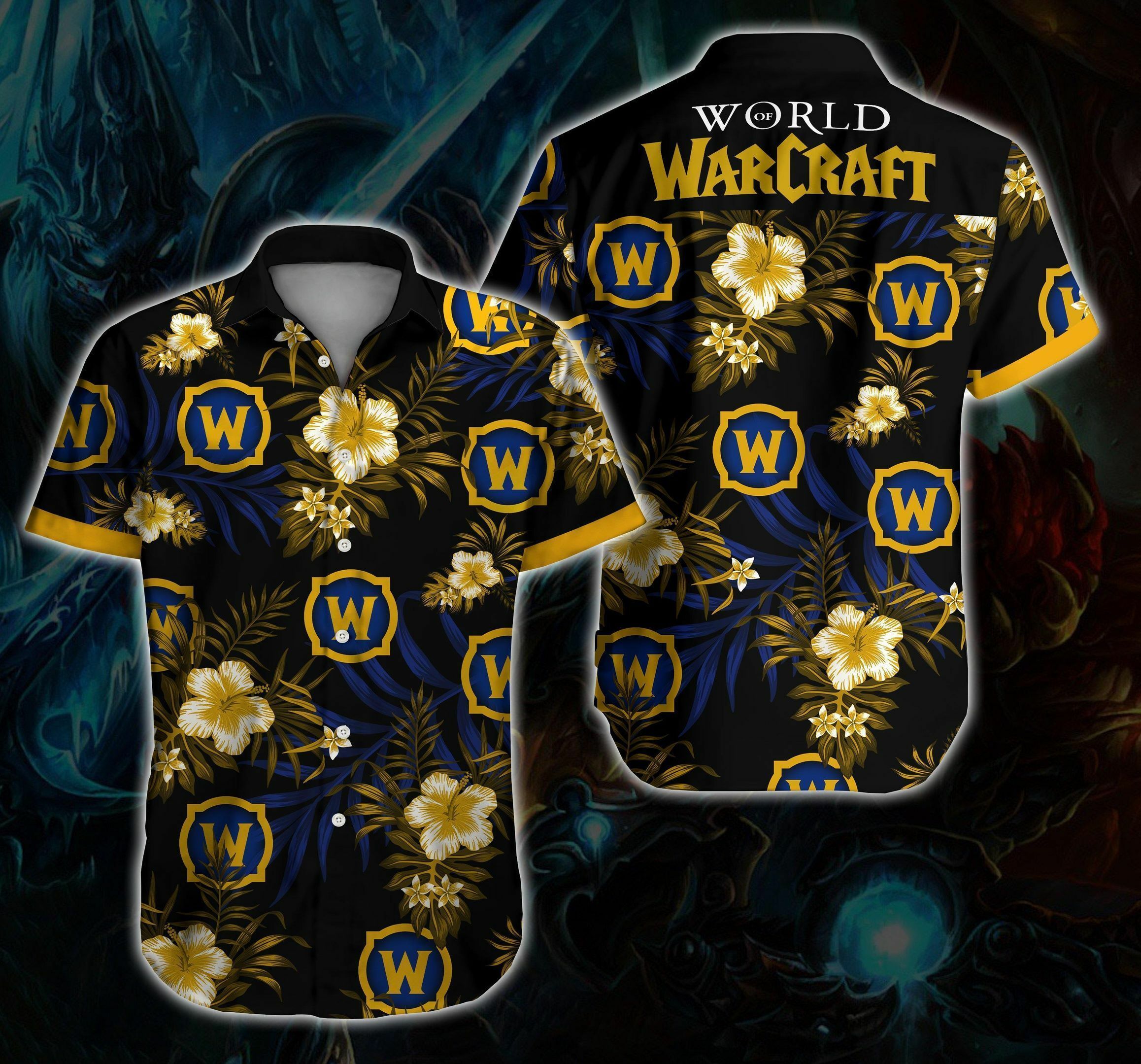 World Of Warcraft Custom S Hawaiian Shirt