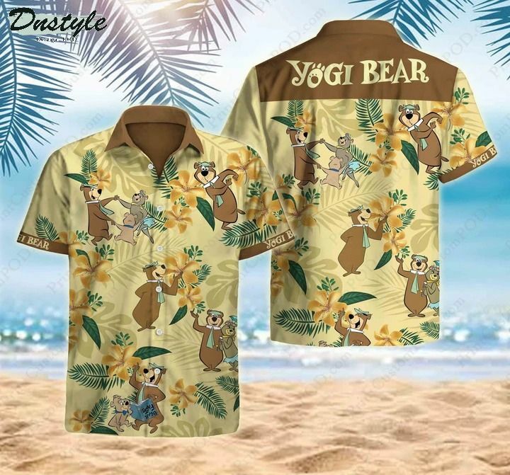 Yogi Bear Hawaiian Shirt Summer Outfit Beach