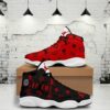 LV Louis Vuitton Red Air Jordan 13 Luxury Trending Shoes Sneakers Fashion