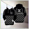 Chanel Black Type 1128 Hoodie Outfit Fashion Brand Luxury