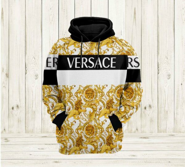 Gianni Versace Gold Type 1102 Luxury Hoodie Fashion Brand Outfit