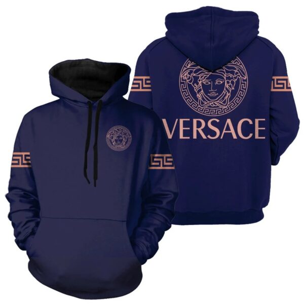 Gianni Versace Purple Type 1100 Luxury Hoodie Fashion Brand Outfit