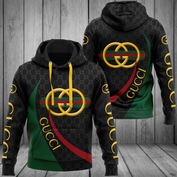 Gucci Black Green Type 1080 Luxury Hoodie Fashion Brand Outfit
