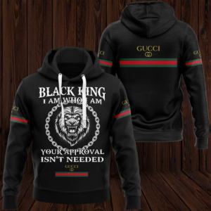 Gucci Black King Type 1079 Hoodie Outfit Luxury Fashion Brand