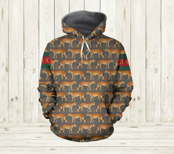 Gucci Leopard Type 1031 Luxury Hoodie Fashion Brand Outfit
