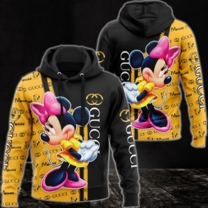 Gucci Minnie Mouse Disney S Type 1020 Hoodie Outfit Luxury Fashion Brand