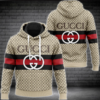 Gucci Stripe Type 990 Hoodie Outfit Fashion Brand Luxury