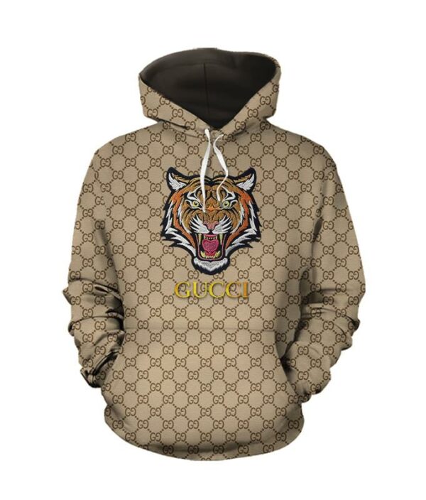 Gucci Tiger Type 976 Hoodie Outfit Luxury Fashion Brand