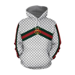 Gucci White Type 934 Hoodie Fashion Brand Luxury Outfit