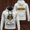 Gucci White Type 933 Hoodie Outfit Luxury Fashion Brand