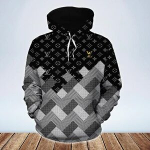 Louis Vuitton Black Lv Type 920 Luxury Hoodie Fashion Brand Outfit