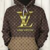 Louis Vuitton Brown Lv Type 899 Hoodie Outfit Luxury Fashion Brand