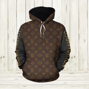 Louis Vuitton Brown Lv Type 896 Hoodie Fashion Brand Outfit Luxury