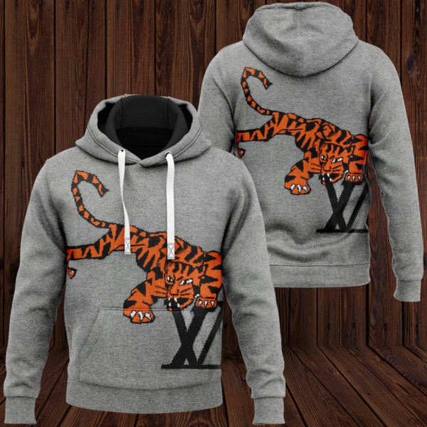 Louis Vuitton Tiger Lv Type 849 Hoodie Outfit Fashion Brand Luxury