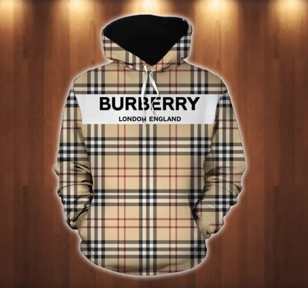 Burberry Type 813 Luxury Hoodie Fashion Brand Outfit