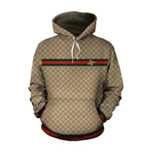 Gucci Bee Brown And Wo Type 781 Luxury Hoodie Outfit Fashion Brand