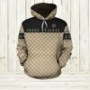 Gucci Black Brown Type 775 Hoodie Outfit Fashion Brand Luxury