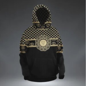 Gucci Black Type 772 Hoodie Outfit Fashion Brand Luxury