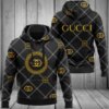 Gucci Black Type 767 Luxury Hoodie Fashion Brand Outfit