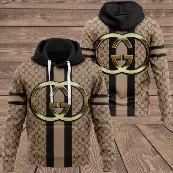 Gucci Brown Type 759 Hoodie Fashion Brand Outfit Luxury